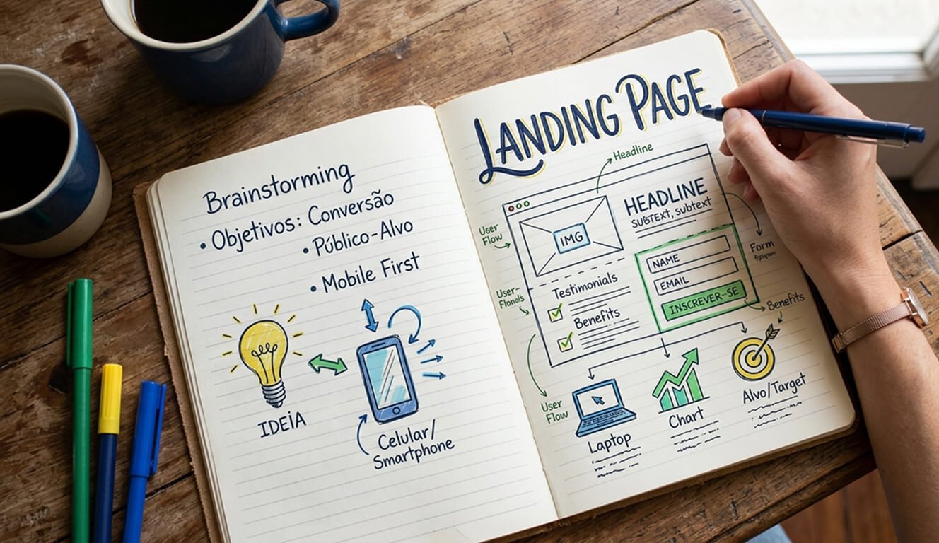 Criação de landing pages para negócios em Curitiba