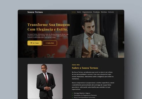 projeto_souzaternos projeto de catálogo para loja de ternos criado com html css e bootstrap